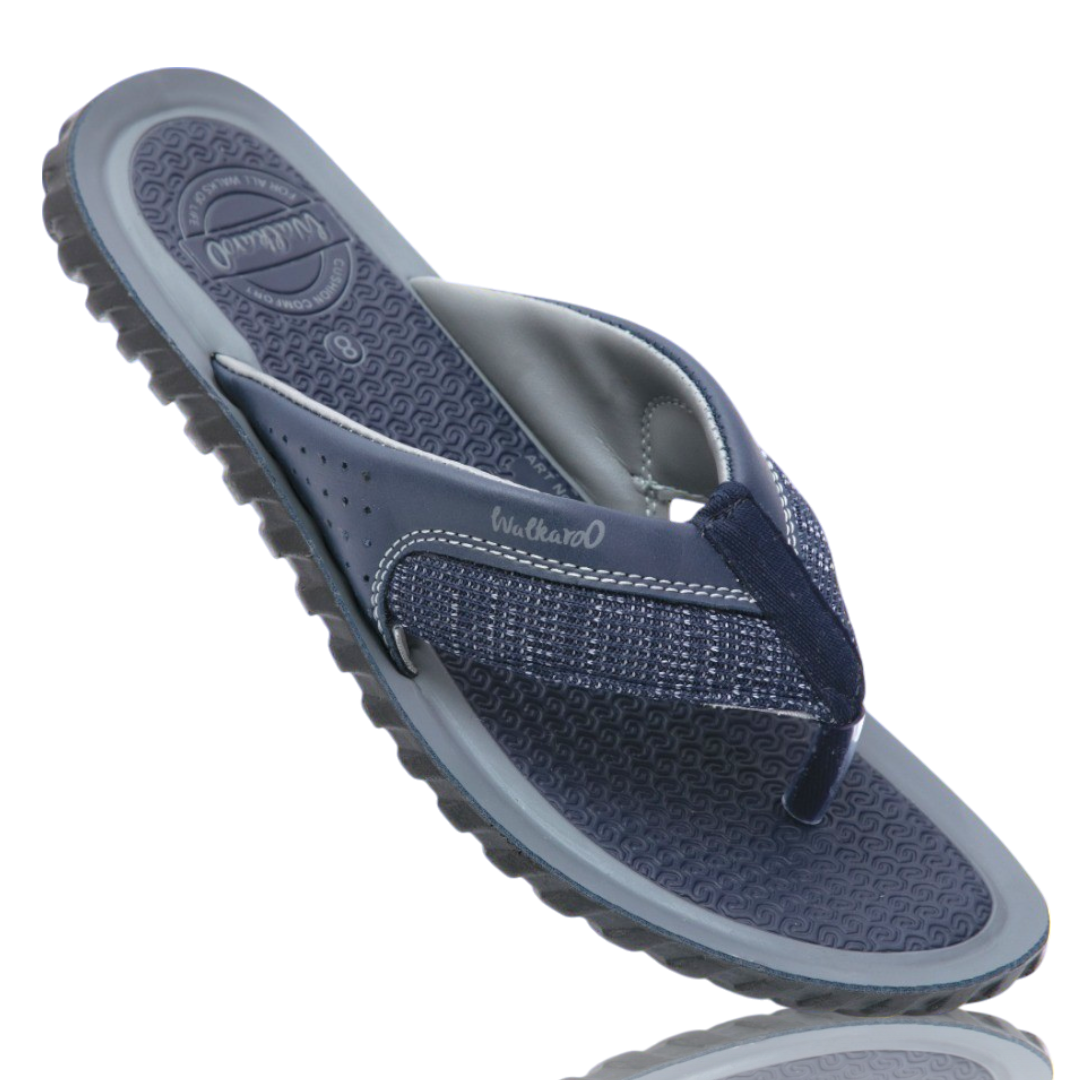 WALKAROO Blue Sandal For Gents