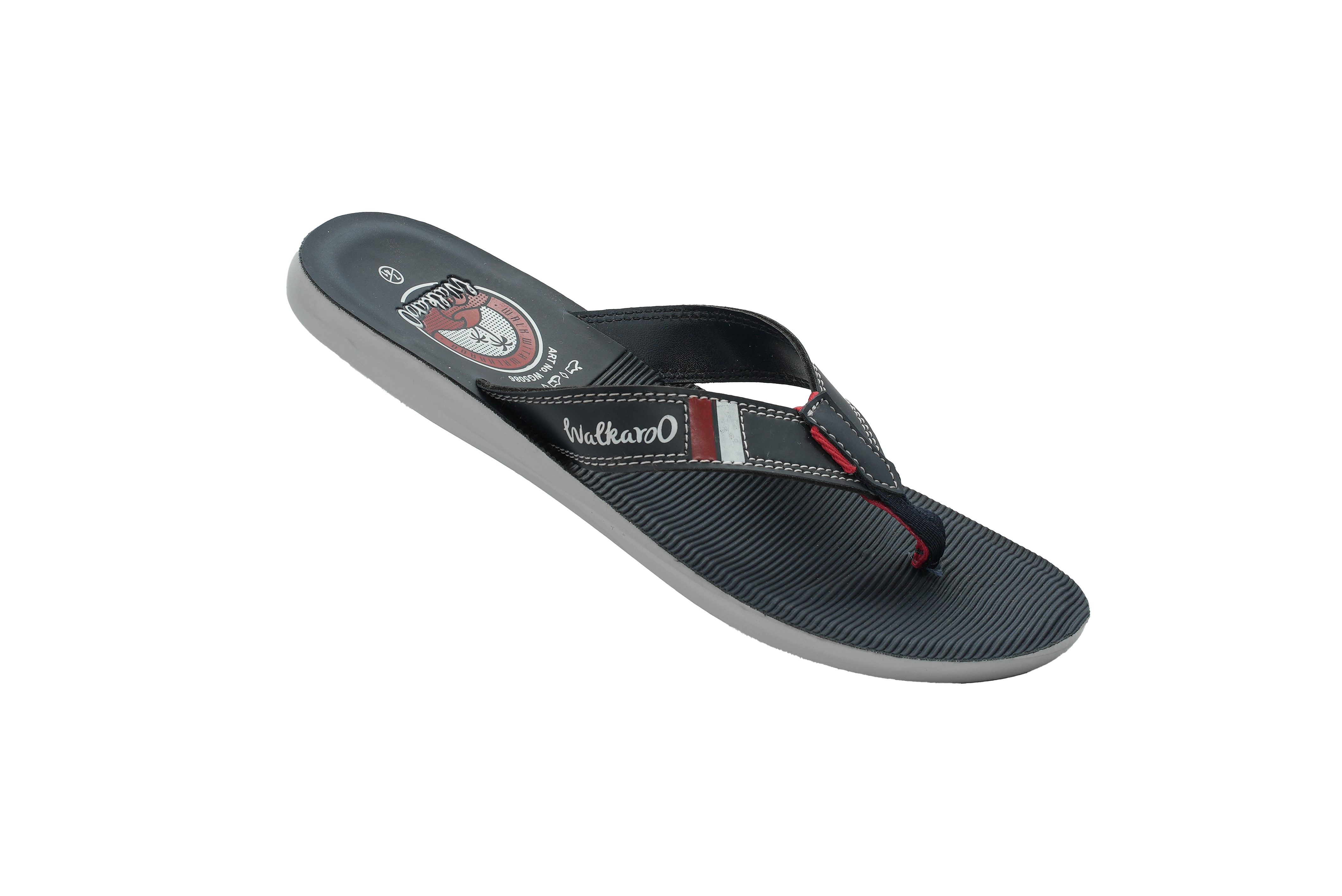 Walkaroo Blue Colored Sandals for Men