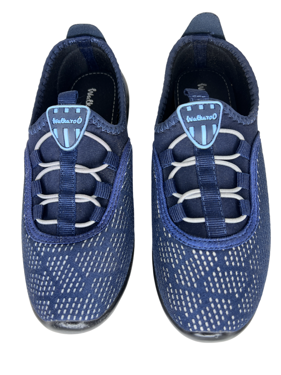 Walkaroo Ladies Navy Blue Colored Casual and Comfortable Belly Shoes